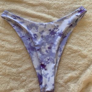 Tie-Dye Thong Bikini Bottom